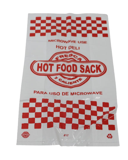 SACK HOT FOOD HEAVY # 12 1000/CS.