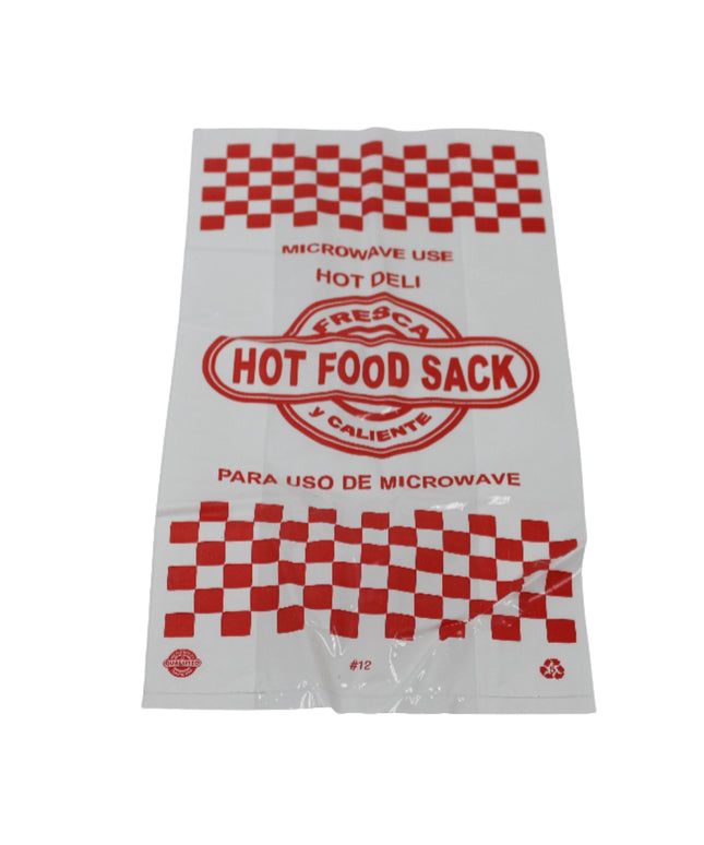 SACK HOT FOOD HEAVY # 12 1000/CS.