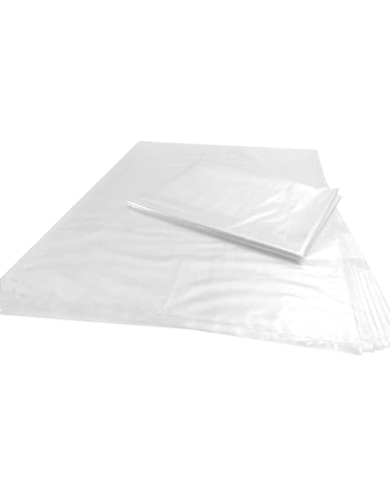 18 X 24 L.D. 1.5 MIL CLEAR BAGS 400/CS.