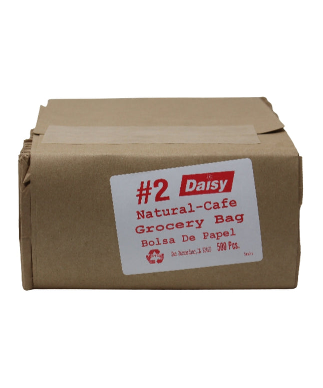 BAG PAPER #2 BROWN 500/BNDL