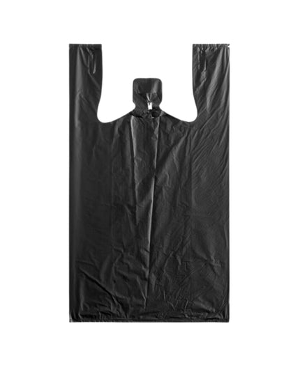 8X4X16 BLACK T SHIRT BAG