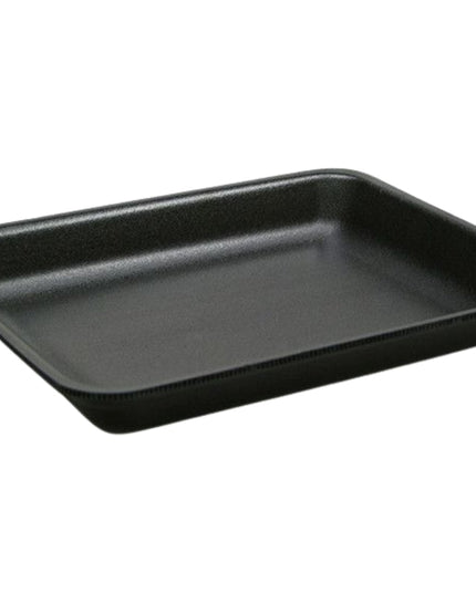 8 BLACK PP MEAT TRAY 400/CS