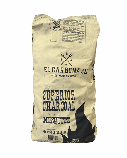 EL CARBONAZO MESQUITE 40 LBS