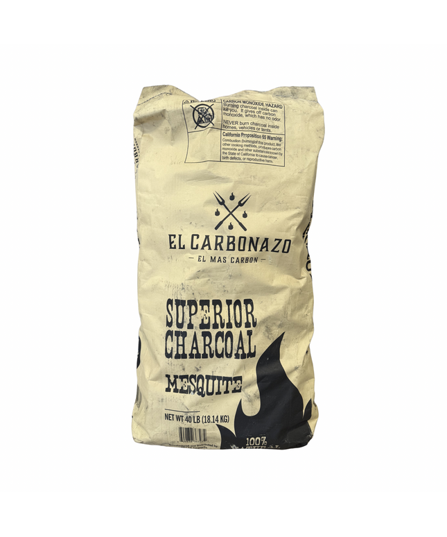 EL CARBONAZO MESQUITE 40 LBS