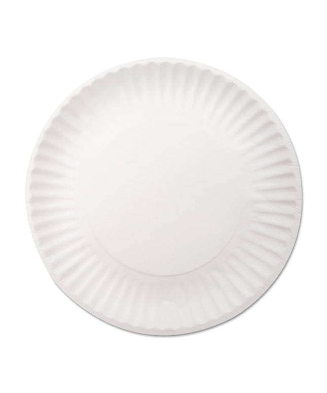 PLATE PAPER 9'' WHITE 12/100 PCS.