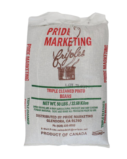 BEANS PINTO TRIPLE CLEANED RANGEN 50 LBS