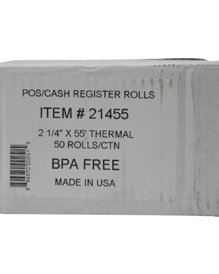 2 1/4" THERMAL ROLL 50/ 55'