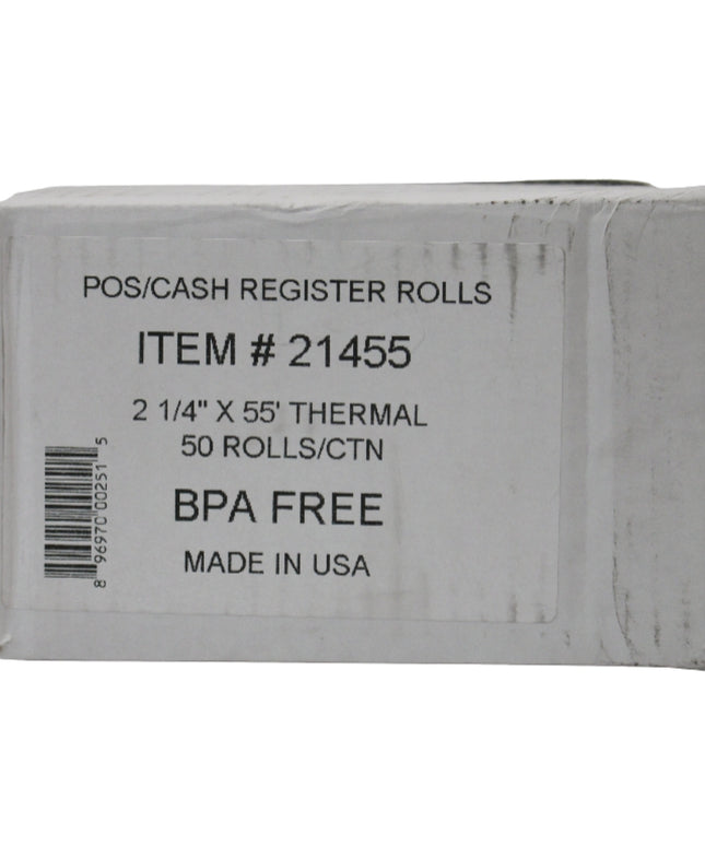 2 1/4" THERMAL ROLL 50/ 55'