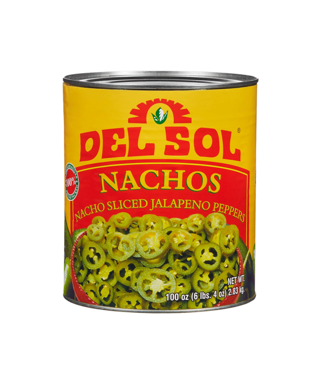 DEL SOL JALAPENOS SLICED NACHO 6/10