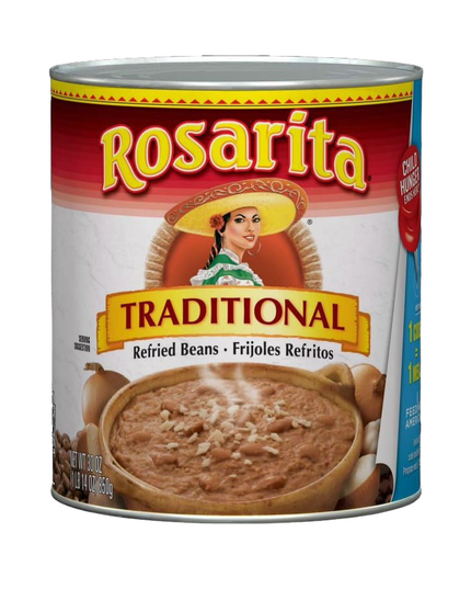 ROSARITA TRADITIONAL REFRIED BEANS 12/30 OZ.