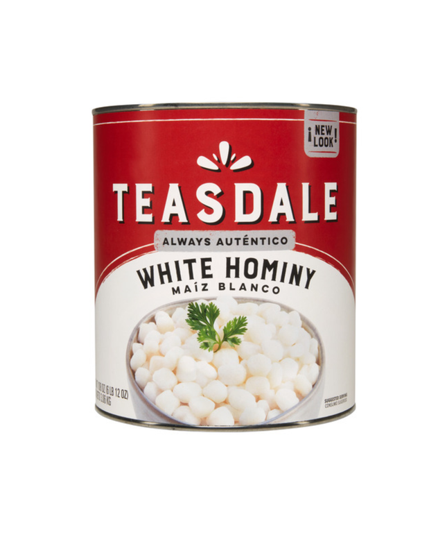 TEASDALE HOMINY WHITE 6/10