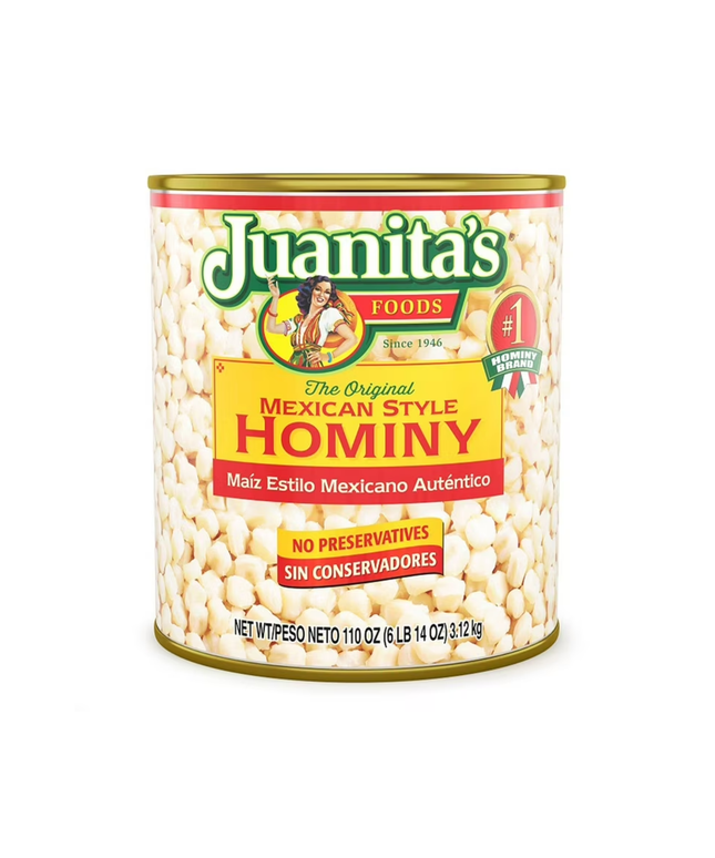 JUANITAS MEXICAN STYLE HOMINY 6/10#