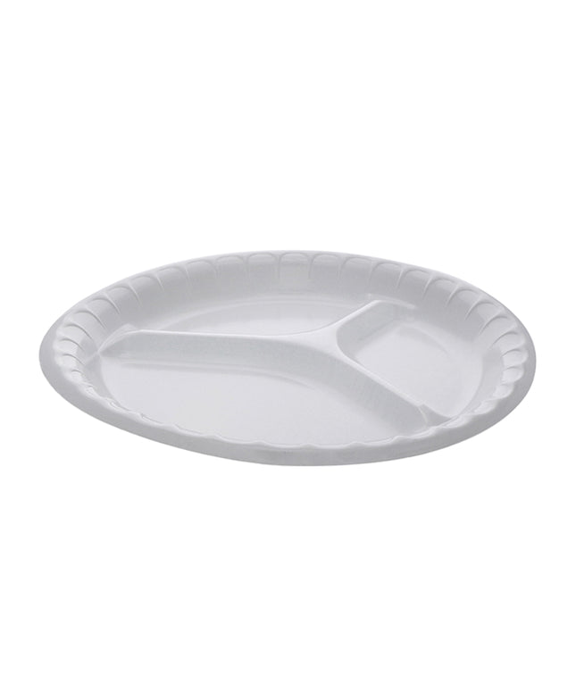 REYMA FOAM PLATE 8 7/8 DIV 25/20 PCS.