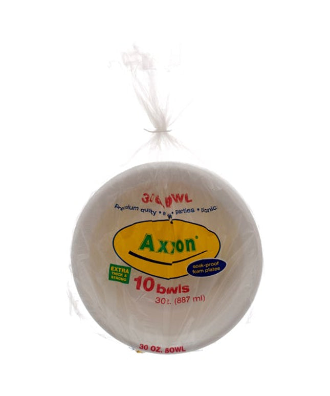 BOWL FOAM REYMA 30 OZ. 20/25 PCS.