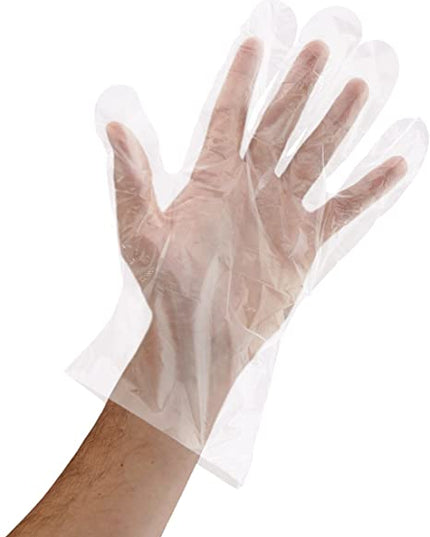 POLY GLOVES UNISIZE 500CS.