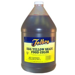 FOOD COLOR EGG YELLOW 1 GAL