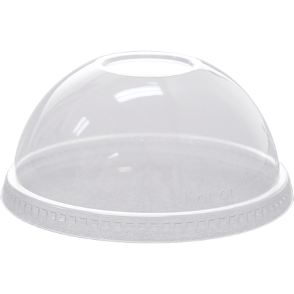 LID PLAST DOME NO/HOLE 12-24 OZ. 1000/CS.