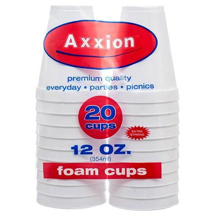 AXXION FOAM CUP 12 OZ. 18/18