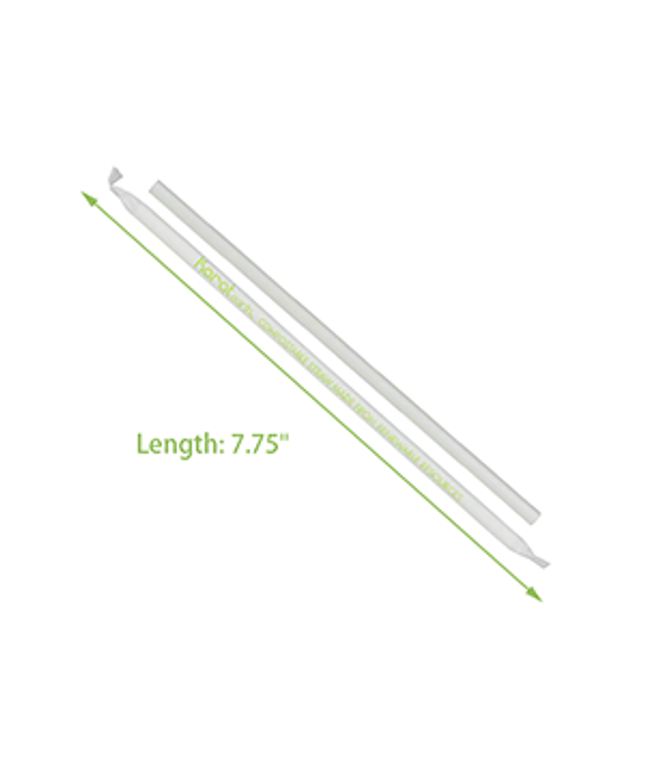 KARAT PAPER WRAPPED STRAW PLAST 7.75'' 24/500 PCS.